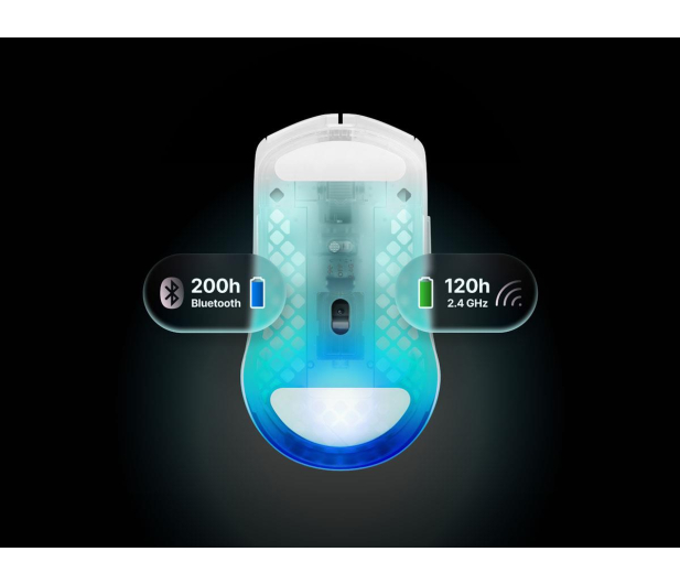 SteelSeries Aerox 3 WL Gen 2 (Ghost) - 1512555 - zdjęcie 15